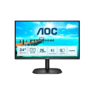 Monitor  AOC 23.8 F-HD / VGA / DVI / VESA / Black