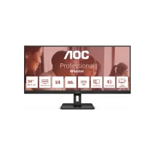 Monitor
 AOC U34E2M (34") 3440 x 1440 100Hz