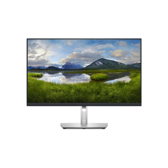 Monitor DELL P Series 27inch Quad-HD LCD Zwart, Zilver