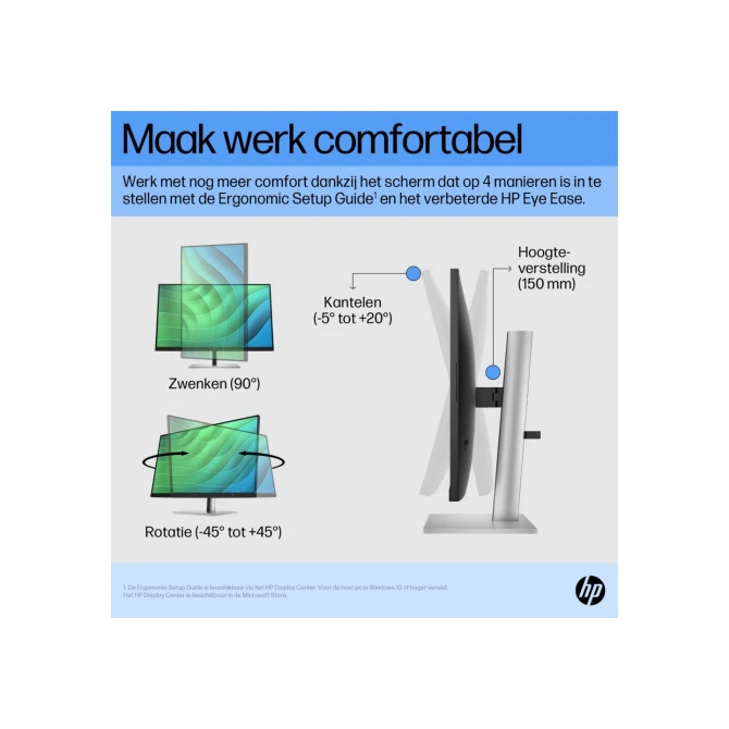 Monitor  HP E27 G5 27Inch IPS 75HZ HDMI DP
