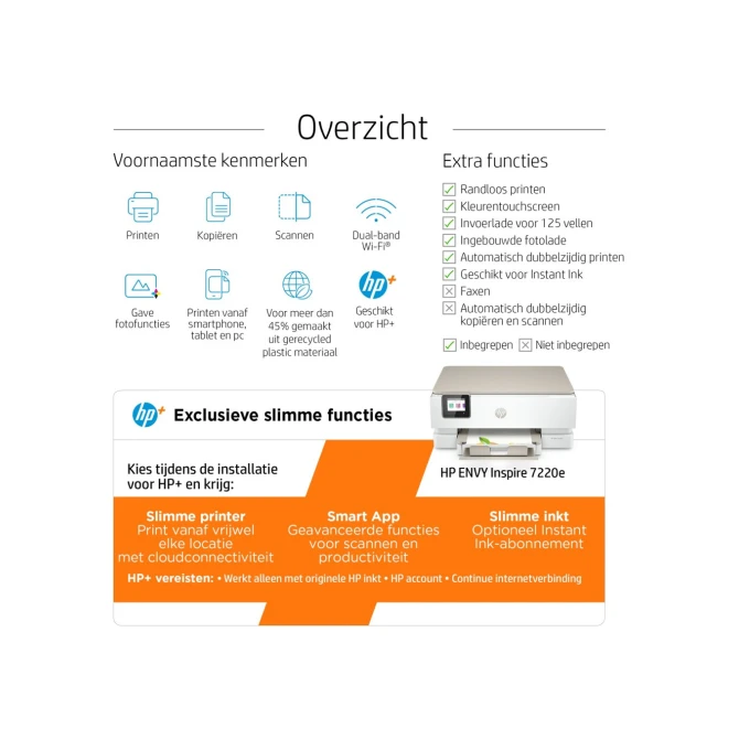 PRINTER HP ENVY HP Inspire 7220e All-in-One