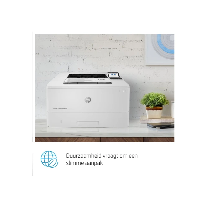 HP LaserJet Enterprise M406dn, Zwart-wit, Printer voor Bedri