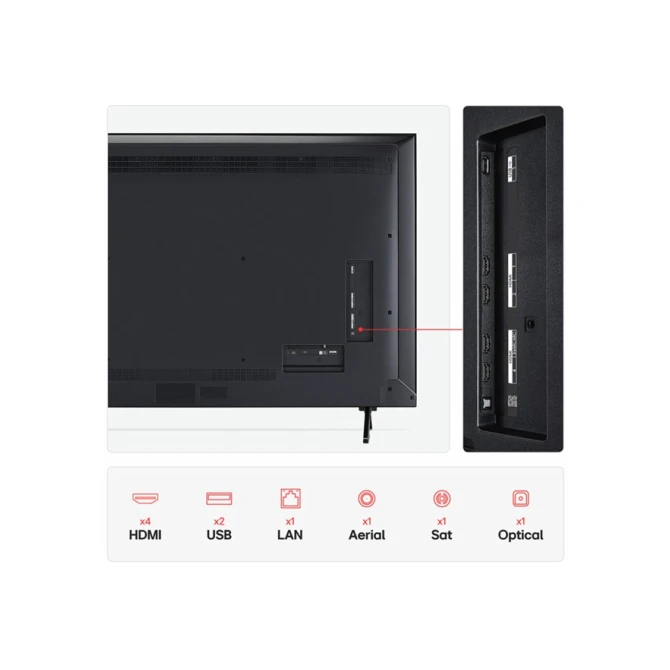 Televisie
LG QNED 65QNED92A6A Mini-Led (2025) Televisie
LG QNED 65QNED92A6A Mini-Led (2025)