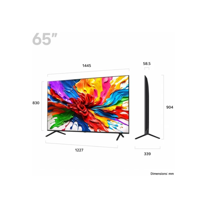 Televisie
LG QNED 65QNED92A6A Mini-Led (2025) Televisie
LG QNED 65QNED92A6A Mini-Led (2025)