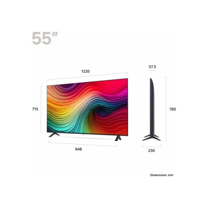 Televisie
 LG NanoCell 55NANO82T6B 4K