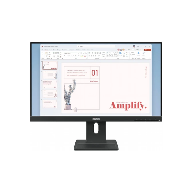 Monitor  Lenovo E24-40 23.8Inch IPS F-HD 1XVGA 1XHDMI 1XDP 100Hz