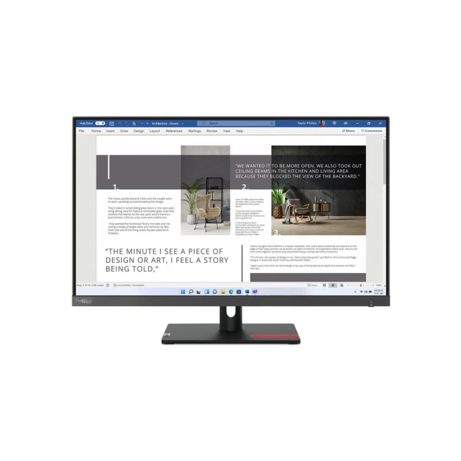 Monitor Lenovo ThinkVision S27i-30 (27) F-HD 100Hz