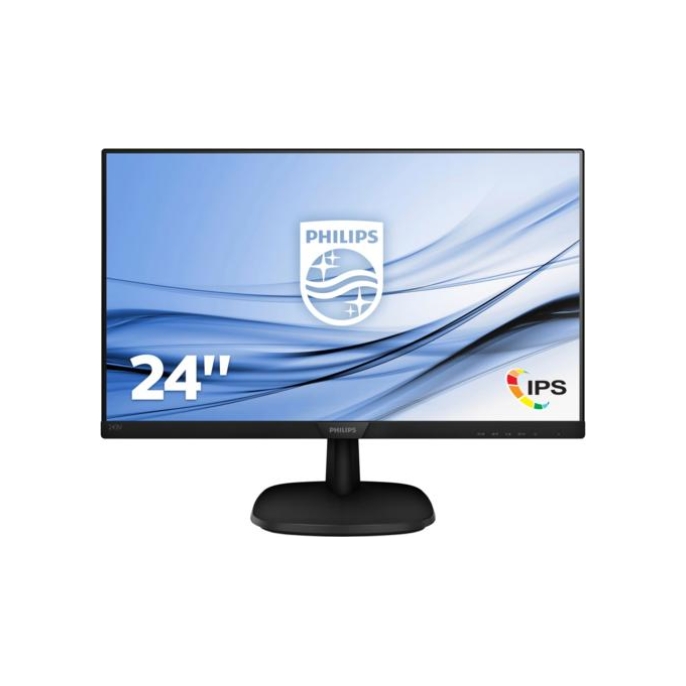 Monitor Philips 23.8Inch / F-HD / IPS / DVI / HDMI / VGA / VESA Monitor Philips 23.8Inch / F-HD / IPS / DVI / HDMI / VGA / VESA