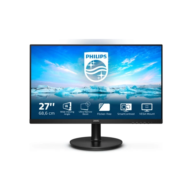 Monitor
  Philips V Line LED 27inch F-HD Zwart