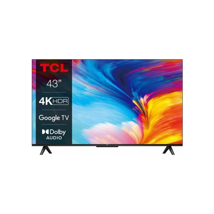 TCL 43P635 43Inch 3840x2160 (4K) 60Hz HDR10, Hybrid Log Gamm