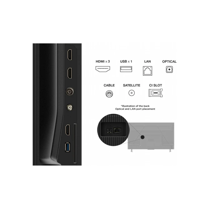 Televisie
TCL 43P69K Televisie
TCL 43P69K
