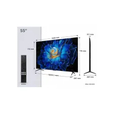 Televisie
 TCL 55C61KS (55'') 4K 120Hz (2025)