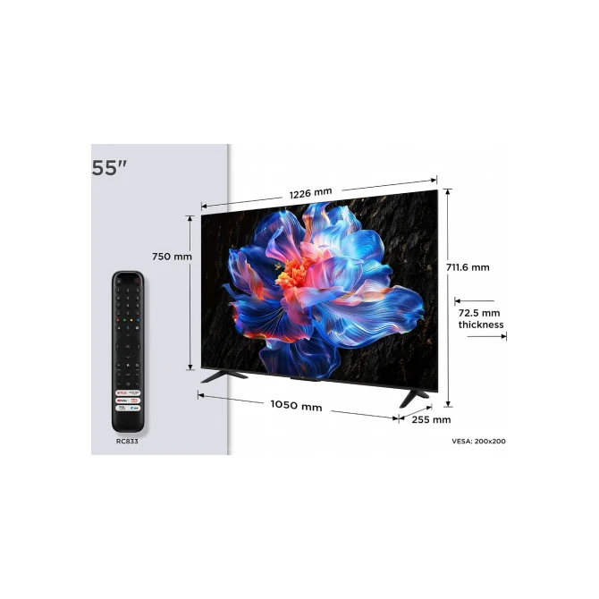 Televisie TCL V6C 55V6C Direct LED (2025)