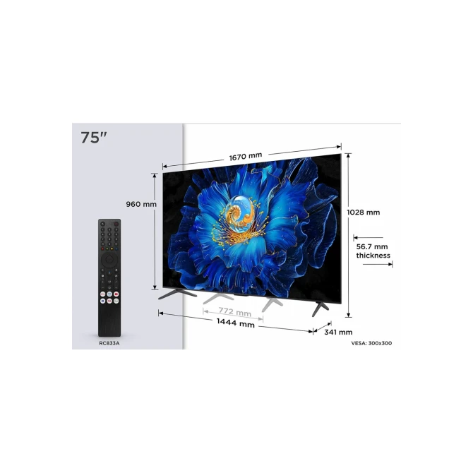 Televisie TCL C6KS 75C6KS QD-Mini LED (2025)