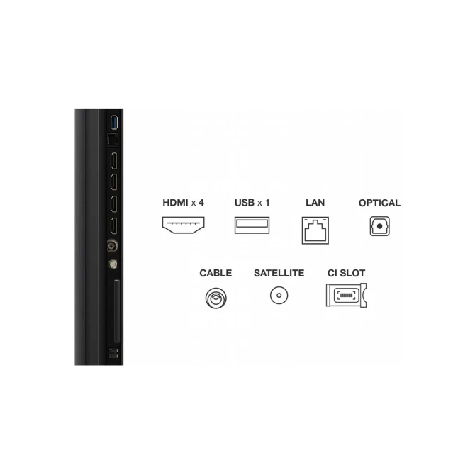 Televisie TCL 75Q6C QD-MiniLED 120Hz