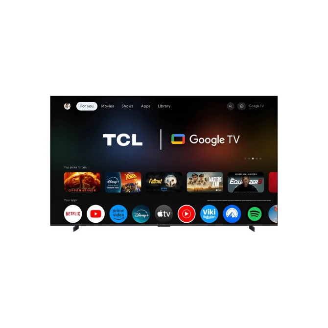 Televisie
 TCL 98T8C 4K 144Hz