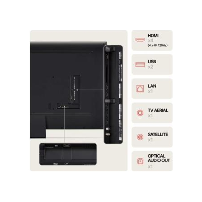 Televisie LG QNED 86QNED86T6A.AEU 120Hz Televisie LG QNED 86QNED86T6A.AEU 120Hz