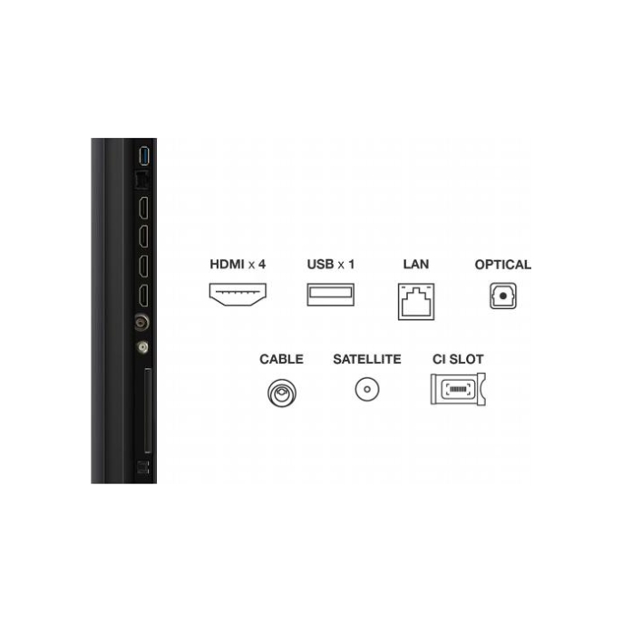 Televisie TCL 55C61K 55'' (2025) Televisie TCL 55C61K 55'' (2025)
