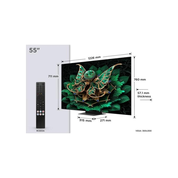 Televisie TCL 55C71K 55'' (2025) Televisie TCL 55C71K 55'' (2025)