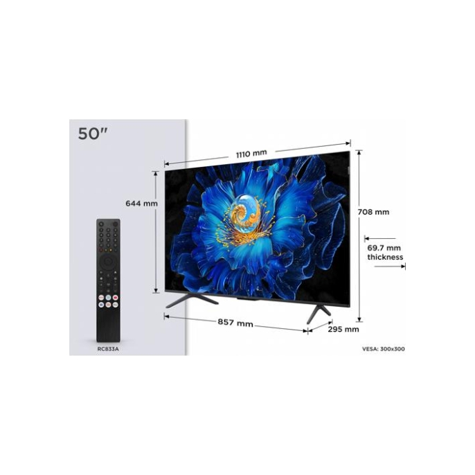 Televisie TCL C6KS 50C6KS Mini LED (2025) Televisie TCL C6KS 50C6KS Mini LED (2025)