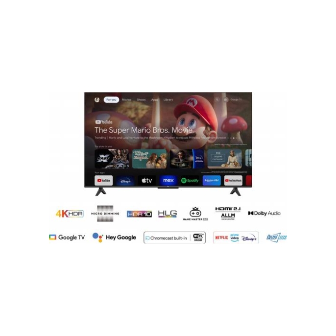 Televisie TCL P61 55P61B 55'' 4K Televisie TCL P61 55P61B 55'' 4K