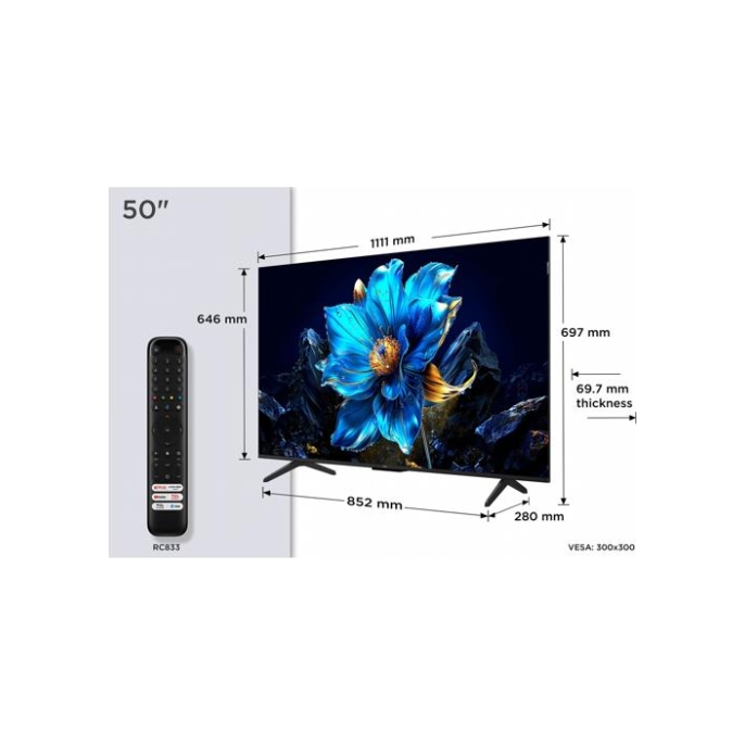 Televisie TCL P79K 127 cm 50 Televisie TCL P79K 127 cm 50