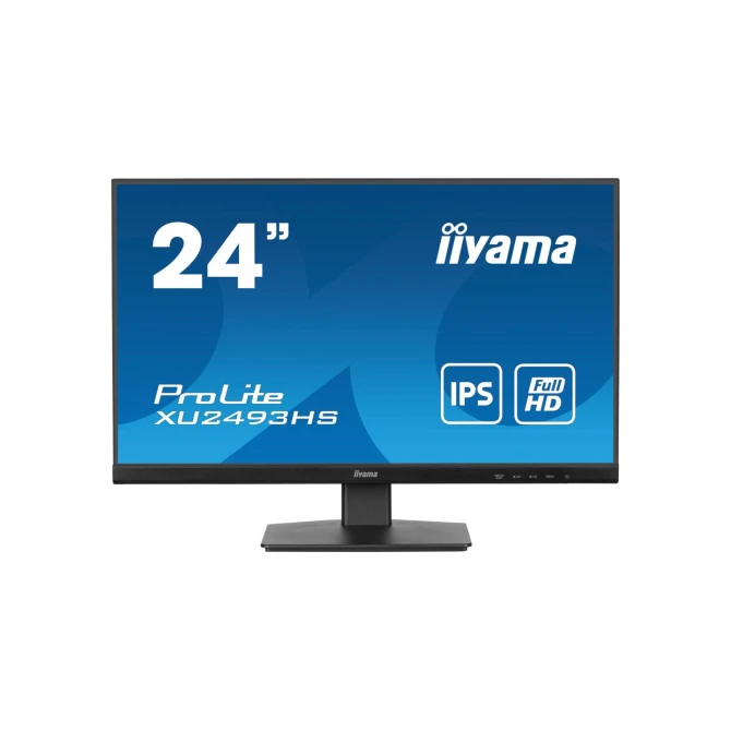 Monitor Iiyama 24inch Full-HD LED Zwart XU2493HS-B6 Monitor Iiyama 24inch Full-HD LED Zwart XU2493HS-B6