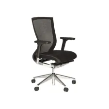 Bureaustoel 105 Zwart Mesh Bureaustoel 105 Zwart Mesh