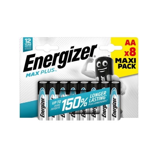 ENERGIZER Max Plus AA Batterij 15 V (blister 8 stuks)