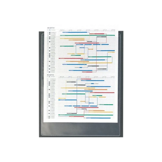 3L Zelfklevende A6 Showtas PP 158 x 115 mm Transparant (pak 50 stuks)