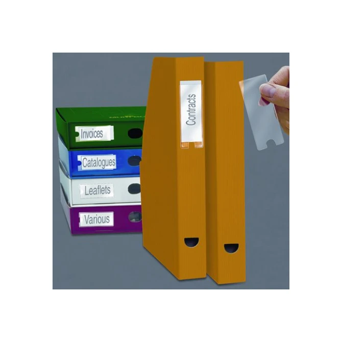 3L Zelfklevende Etikethouder PP 35 x 75 mm Transparant (pak 12 stuks) 3L Zelfklevende Etikethouder PP 35 x 75 mm Transparant (pak 12 stuks)