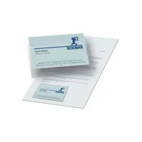 3L Zelfklevende Visitekaarthouder PP 95 x 60 mm Transparant (pak 10 stuks)