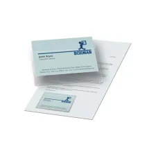 3L Zelfklevende Visitekaarthouder PP 95 x 60 mm Transparant (pak 10 stuks) 3L Zelfklevende Visitekaarthouder PP 95 x 60 mm Transparant (pak 10 stuks)