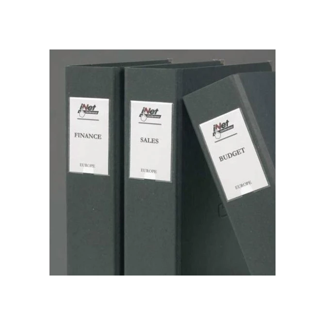 3L Zelfklevende etikethouder 55 x 150 mm (pak 6 stuks) 3L Zelfklevende etikethouder 55 x 150 mm (pak 6 stuks)