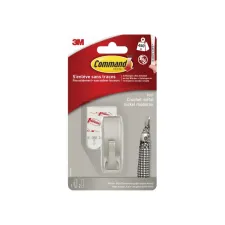 3M Command Metalen Haak Medium Zilver 3M Command Metalen Haak Medium Zilver