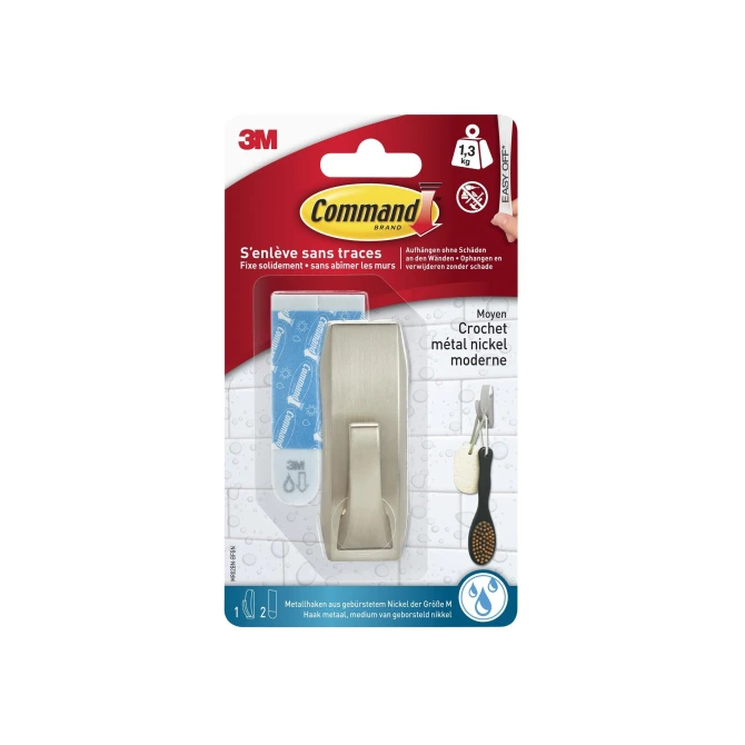 3M Haak Command 1.3kg chroom