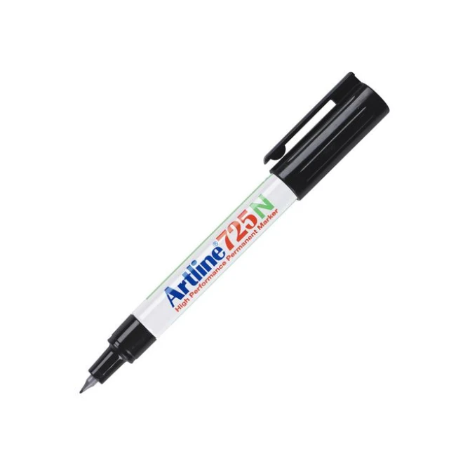 725N Permanent Marker Zwart (pak 12 stuks)