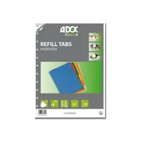 ADOC-Tabblad voor Adoc filing (pak 10 x 6 stuks) ADOC-Tabblad voor Adoc filing (pak 10 x 6 stuks)