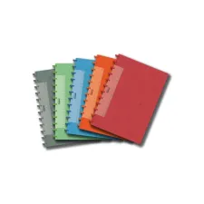 ADOC Pap-ex Notitieboek A4 Geruit 5 mm Assorti (pak 10 x 72 vel)