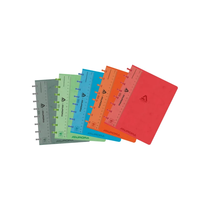 ADOC Pap-ex Notitieboek A5 Geruit 4 x 8 mm Assorti (pak 20 stuks)