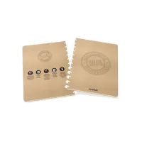 ADOC Schrift A4 Geruit 4 x 8 mm 72 vel BIO Bruin (pak 10 stuks) ADOC Schrift A4 Geruit 4 x 8 mm 72 vel BIO Bruin (pak 10 stuks)