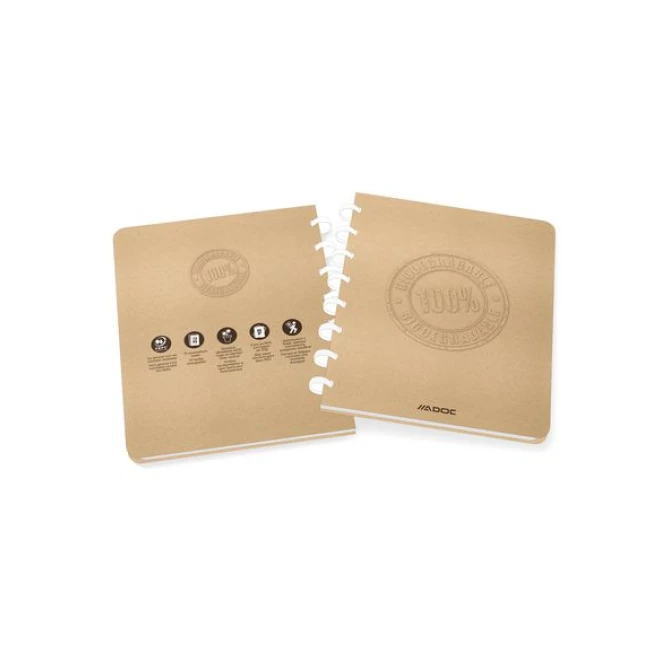 ADOC Schrift A5 Gelinieerd 72 vel BIO Bruin (pak 10 stuks) ADOC Schrift A5 Gelinieerd 72 vel BIO Bruin (pak 10 stuks)