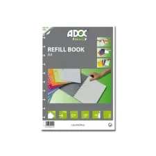 ADOC Vulling Pap-Ex Gelinieerd Staand A4 90 g/m² Wit (pak 10 vel) ADOC Vulling Pap-Ex Gelinieerd Staand A4 90 g/m² Wit (pak 10 vel)