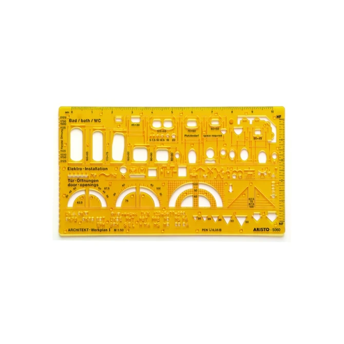 ARISTO Combisjabloon architect 1:50