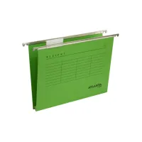 ATLANTA Hangmap Alzicht Verticaal A4 30 mm bodem groen (pak 25 stuks) ATLANTA Hangmap Alzicht Verticaal A4 30 mm bodem groen (pak 25 stuks)