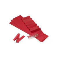 ATLANTA Ruiterstroken voor Alzicht Ruiters Karton 13 x 65 mm Rood (pak 325 stuks)