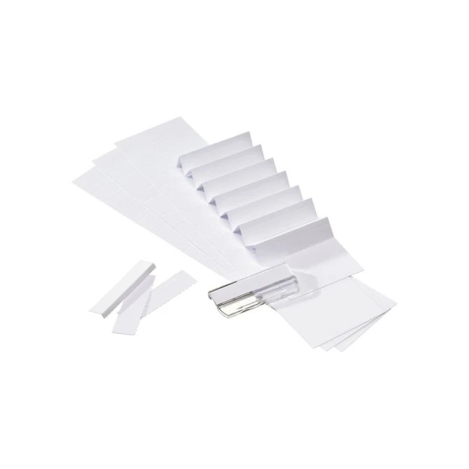 ATLANTA Ruiterstroken voor Alzicht Ruiters Karton 13 x 100 mm Wit (pak 325 stuks)