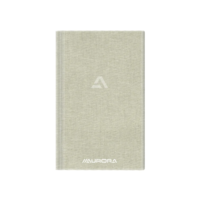 AURORA Bur-O-Class Studentenboek 125 x 195 mm Geruit 5 mm Grijs linnen (blok 96 vel) AURORA Bur-O-Class Studentenboek 125 x 195 mm Geruit 5 mm Grijs linnen (blok 96 vel)