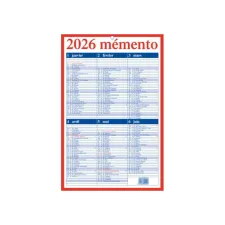 AURORA Mementoplaat Kalender 210 x 330 mm Frans