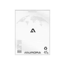 AURORA Office BLOC 200 Kladblok 210 x 270 mm Geruit 5 mm Wit (pak 5 stuks) AURORA Office BLOC 200 Kladblok 210 x 270 mm Geruit 5 mm Wit (pak 5 stuks)